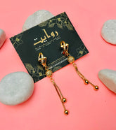 Zircon Earring-94 (Golden)